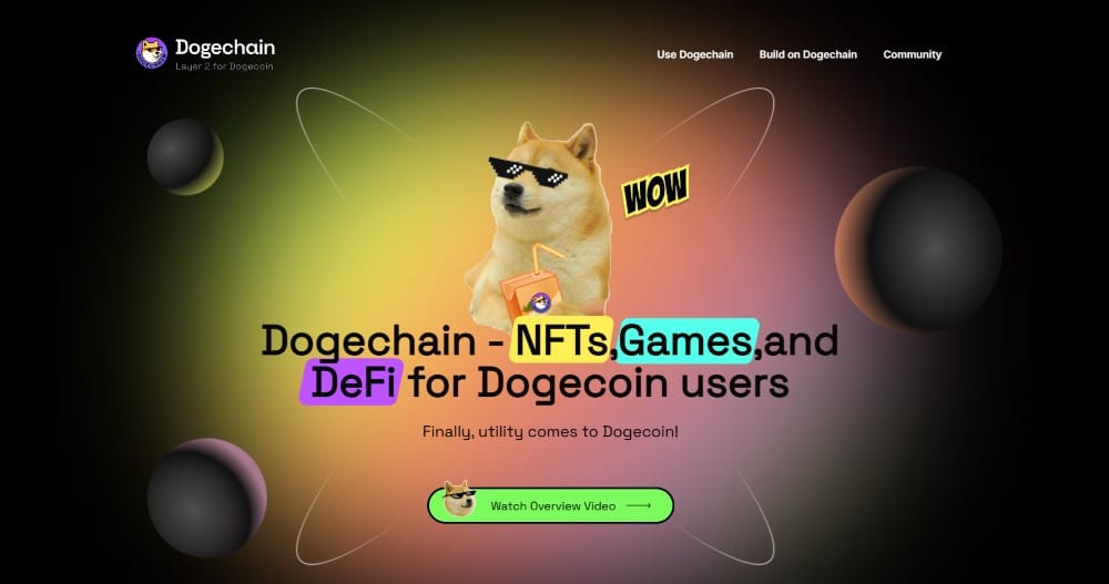 Dogechain ($DC) – เหรียญมีมจากโครงการต่อยอดระบบนิเวศภายใน Dogecoin