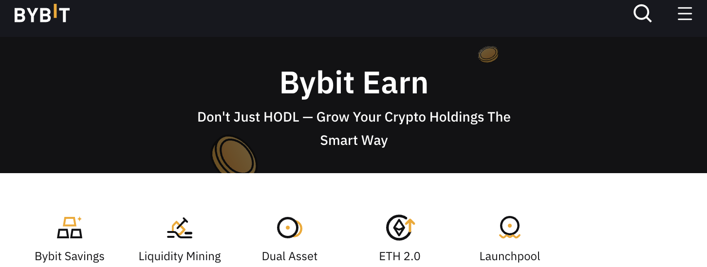 Bybit earn program