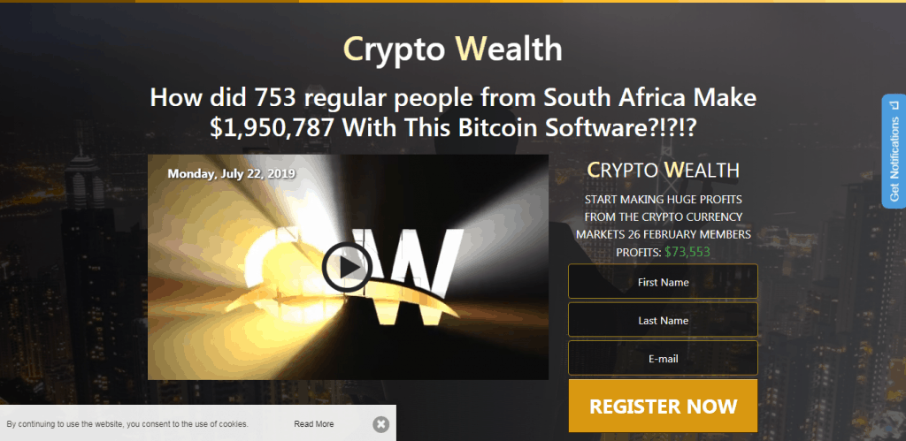 wealth generators crypto scam