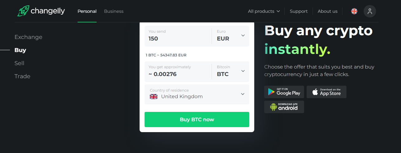 buy bitcoin without ID UK