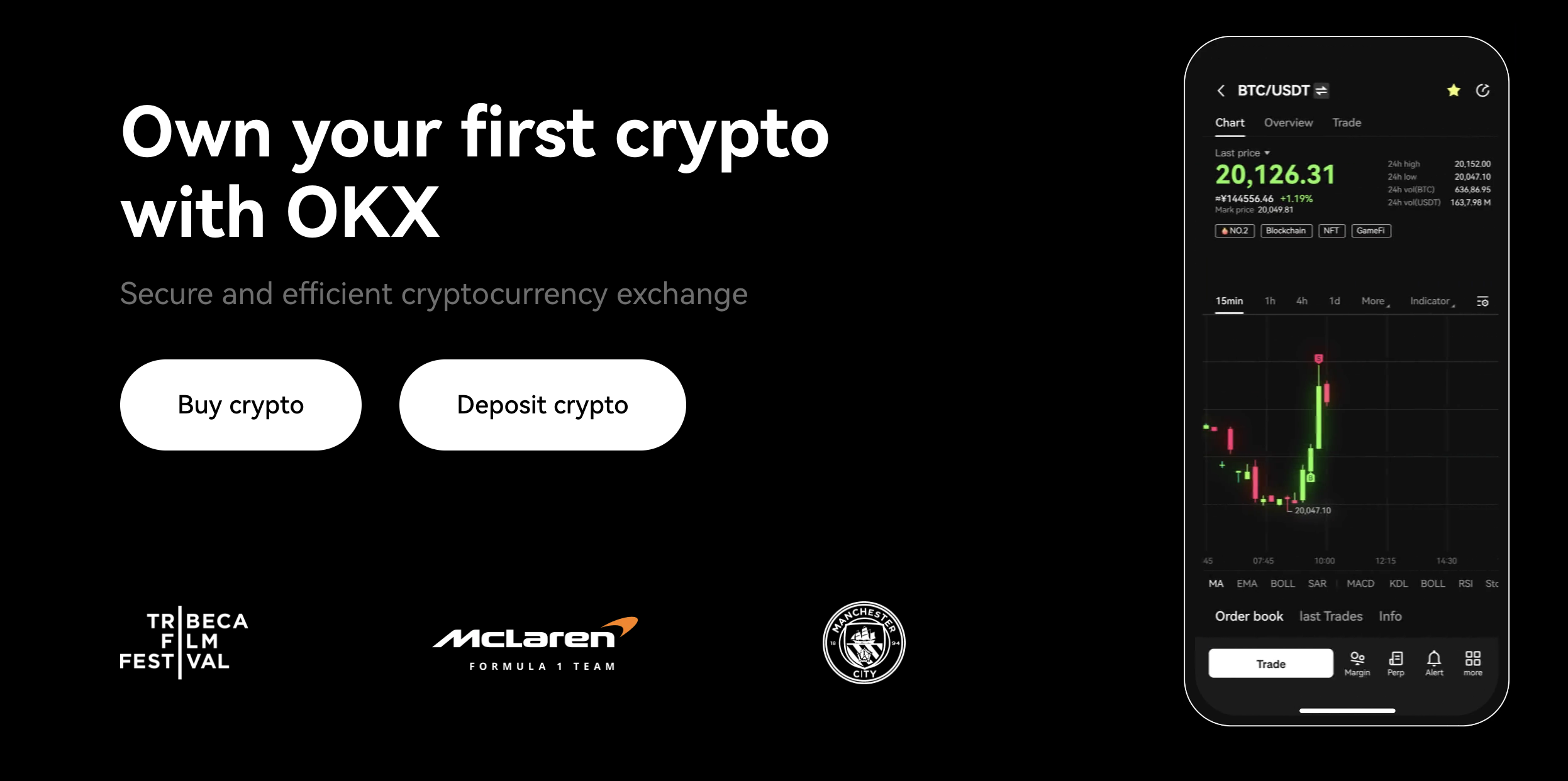 Invest in Crypto on OKX