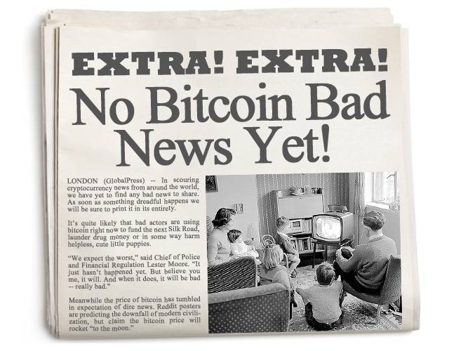 Reporting Bitcoin Bad News - Inside Bitcoins - News, Price ...