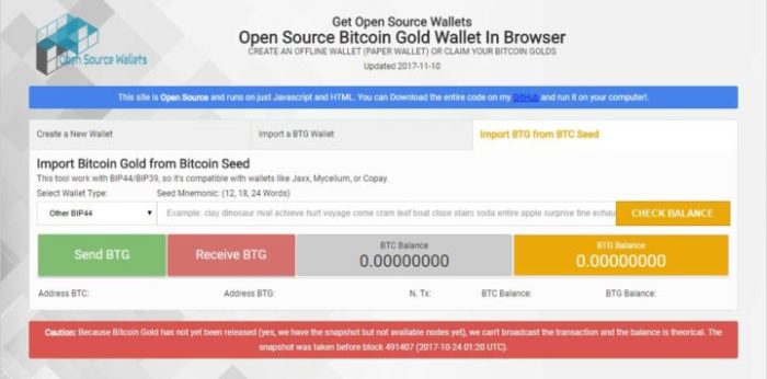 Bitcoin Gold Releases Statement On Mybtgwallet Scam Insidebitcoins Com - 
