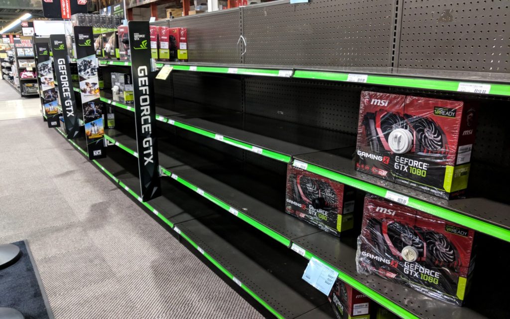 Crypto Mining Craze Creates Global GPU Shortage