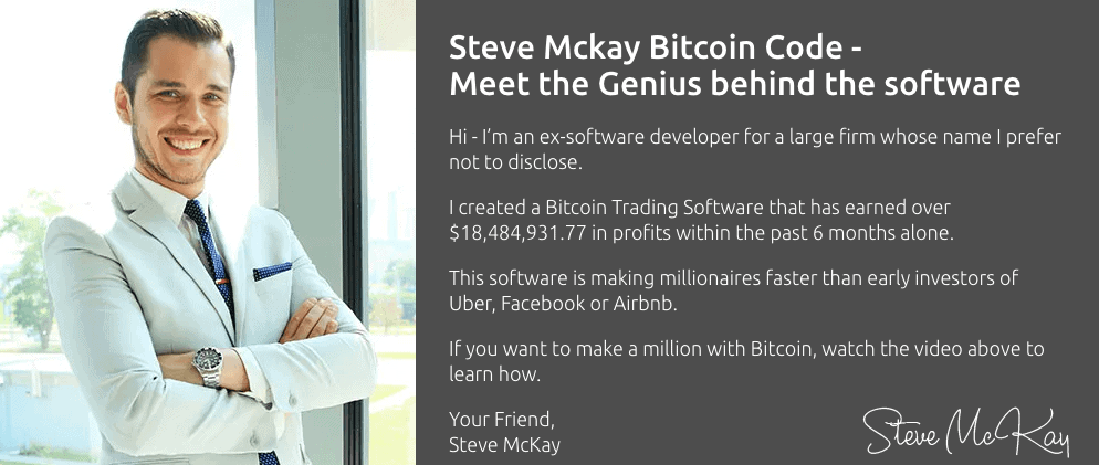 Bitcoin Code Steve McKay