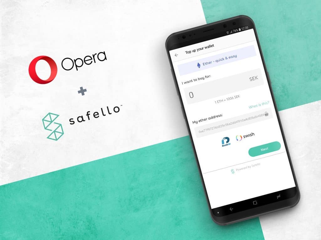 opera ios crypto wallet