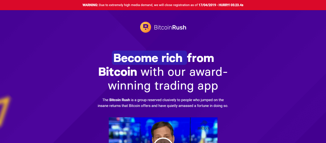 Bitcoin Rush Review Scam Or Legit Website For The Truth!    - 