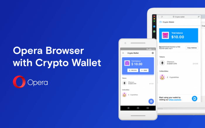 Opera REBORN 3 Integrates a Cryptocurrency Wallet