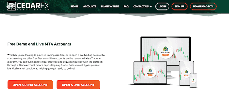 CedarFX Trading Platform