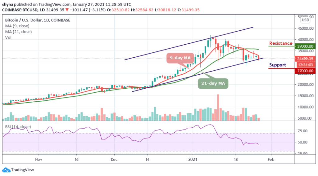 Btc Price Prediction January 2021 - Bitcoin (BTC) Price Prediction: BTC/USD Holds Above ... - The average for the month $131890.