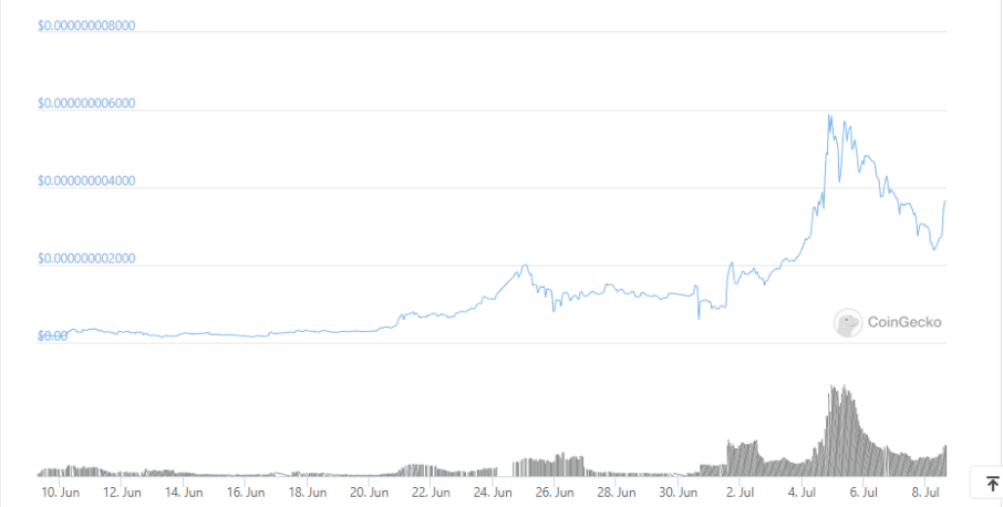 Baby Doge Coin July 8