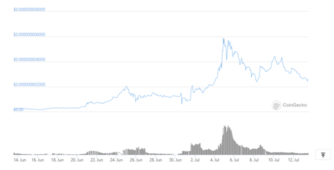 BabyDoge Price Analysis July 13