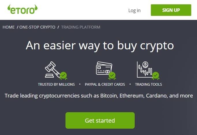 How to sign up at eToro to buy Bitcoin with Paypal