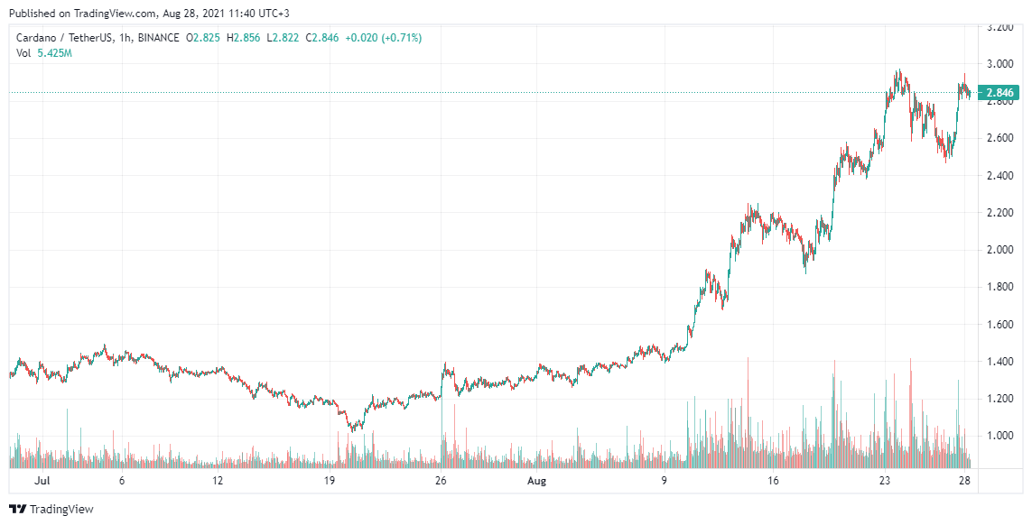 Cardano Price Analysis Aug 28