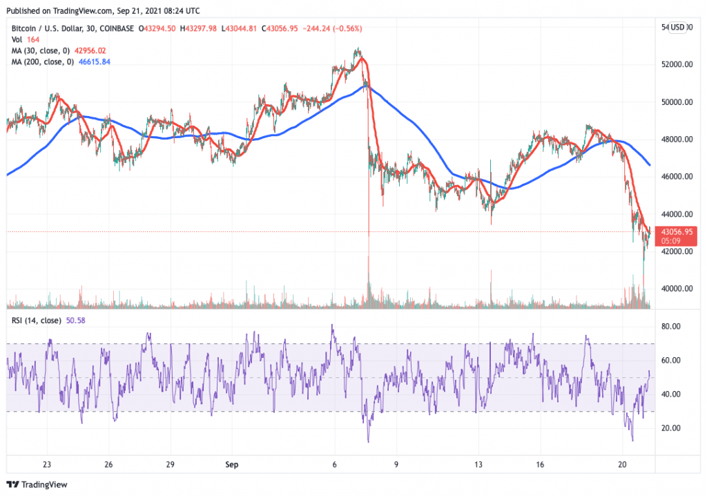 Bitcoin (BTC) price chart - 5 best cryptocurrency to buy on low prices.