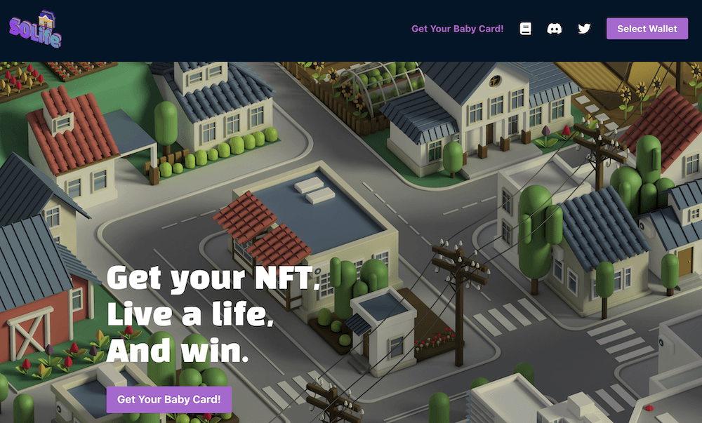 NFT games - SOlife