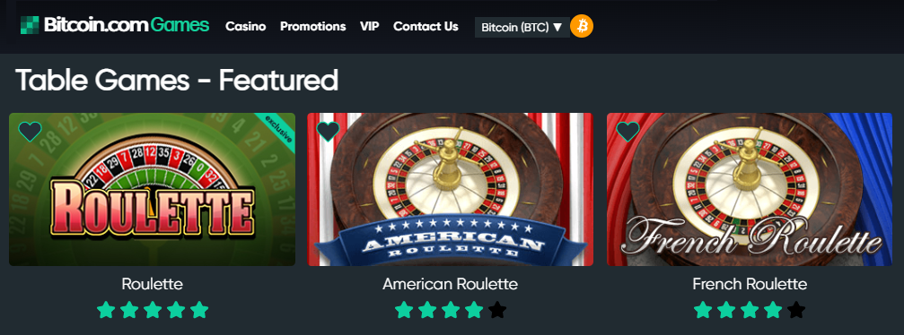 Bitcoin Roulette