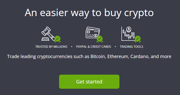 eToro create account