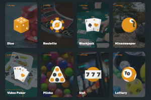 CryptoGames Bitcoin Gambling