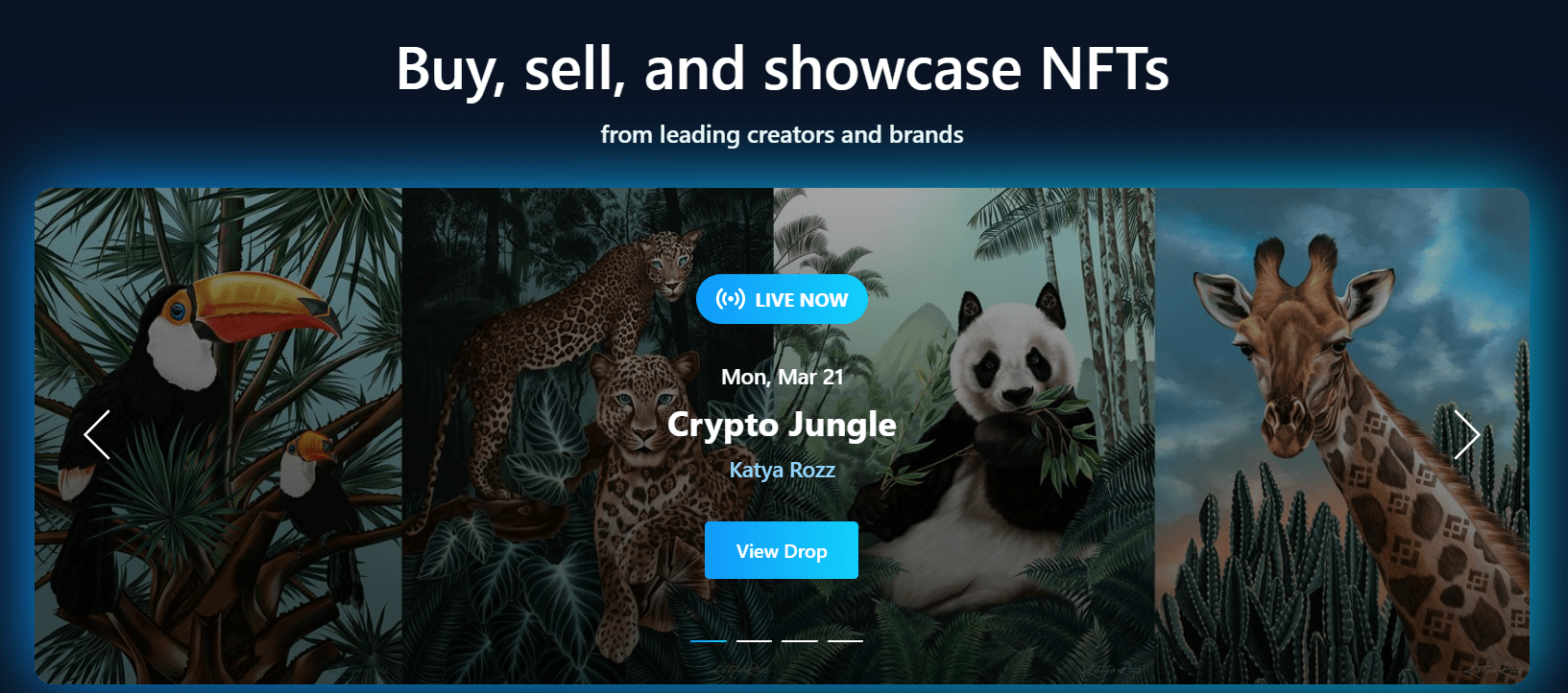 NFT buy Crypto dot com