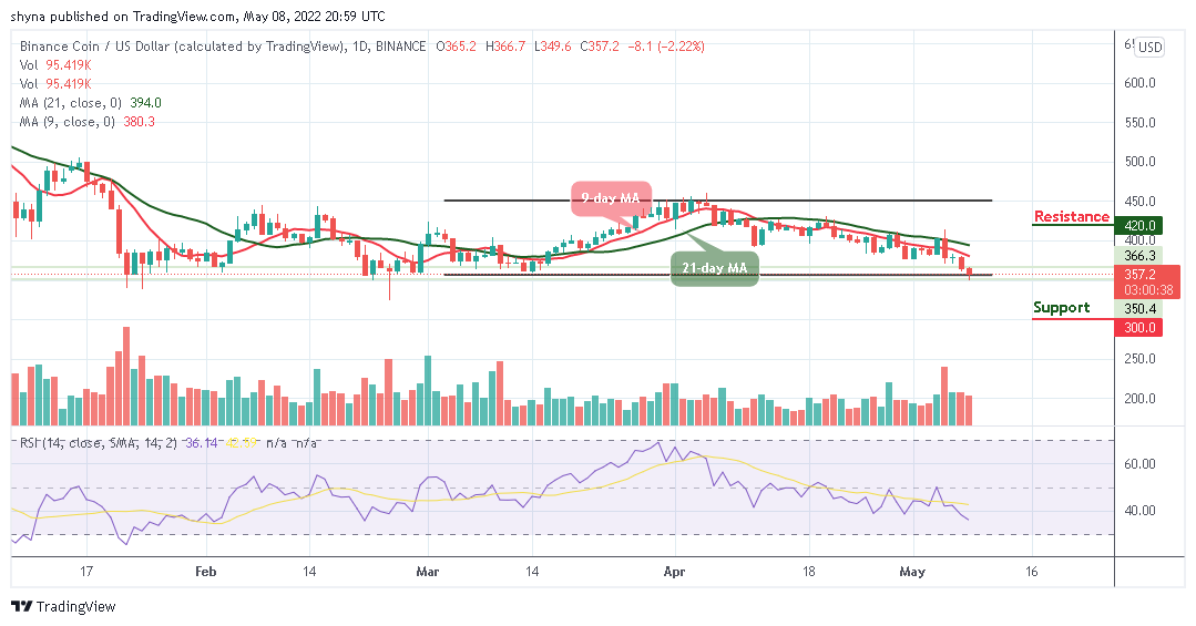 BNB/USD Price Hits 9 Support
