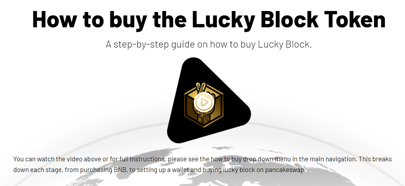 LuckyBlock NFT նշանի գնում