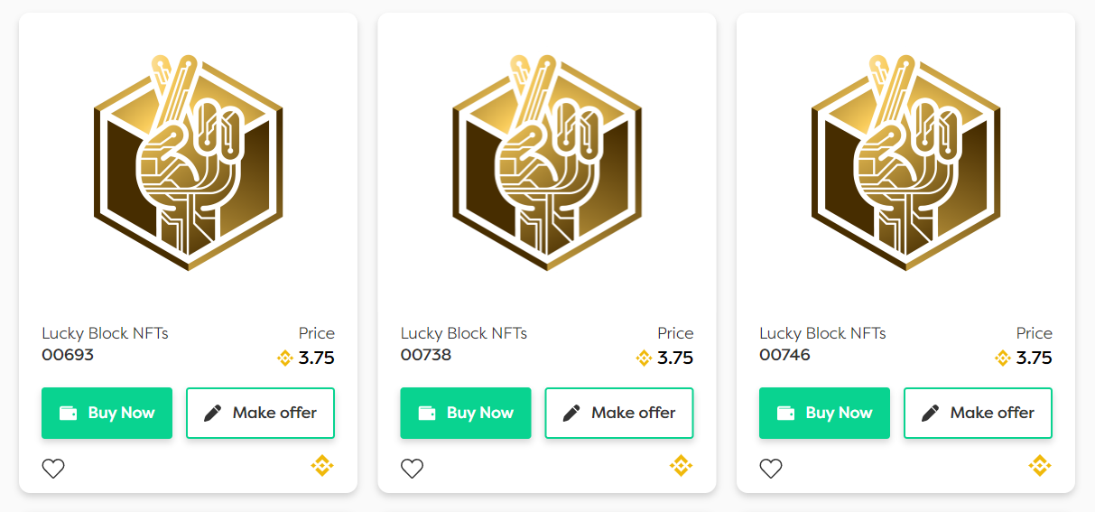 Luckyblock NFT บน NFTLaunchpad