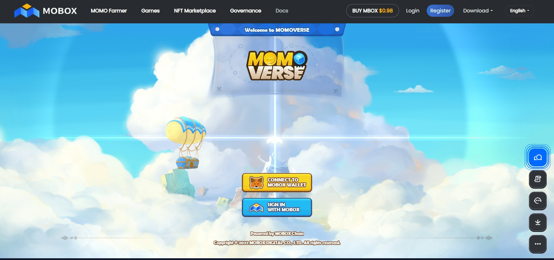 MOBOX MOMOverse Avatar