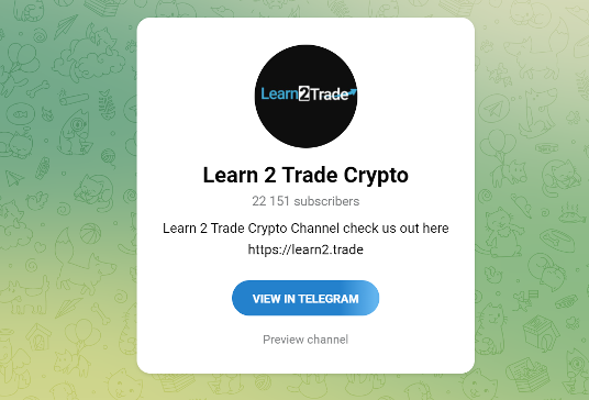 Step 2. Join Learn2Trade Telegram Group