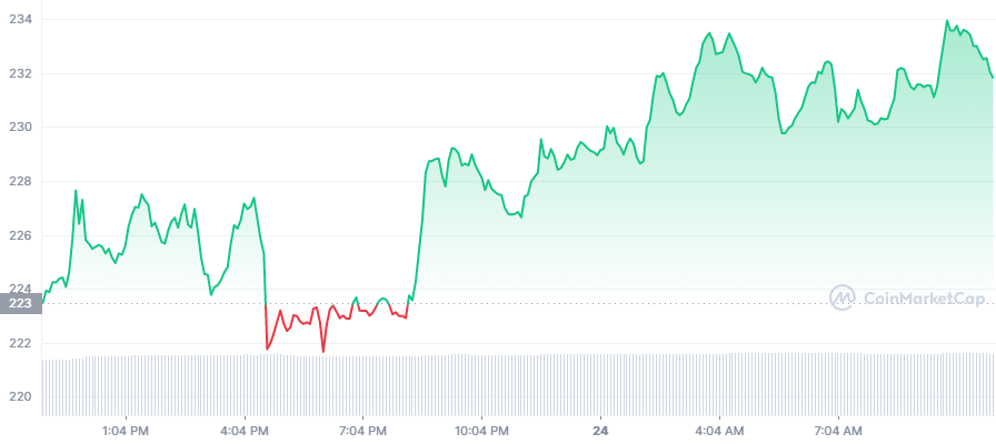 BNB Price Chart