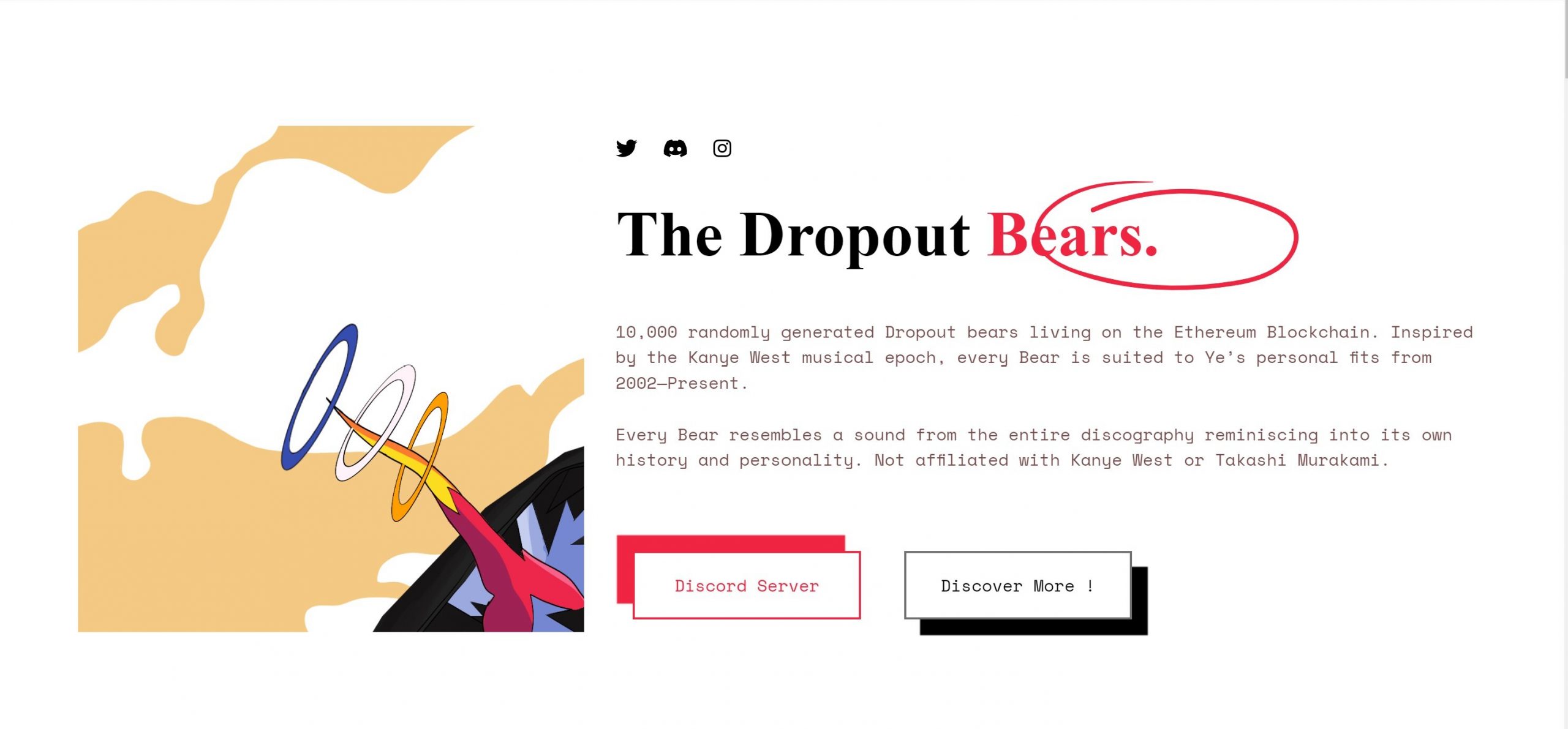 Dropout Bears