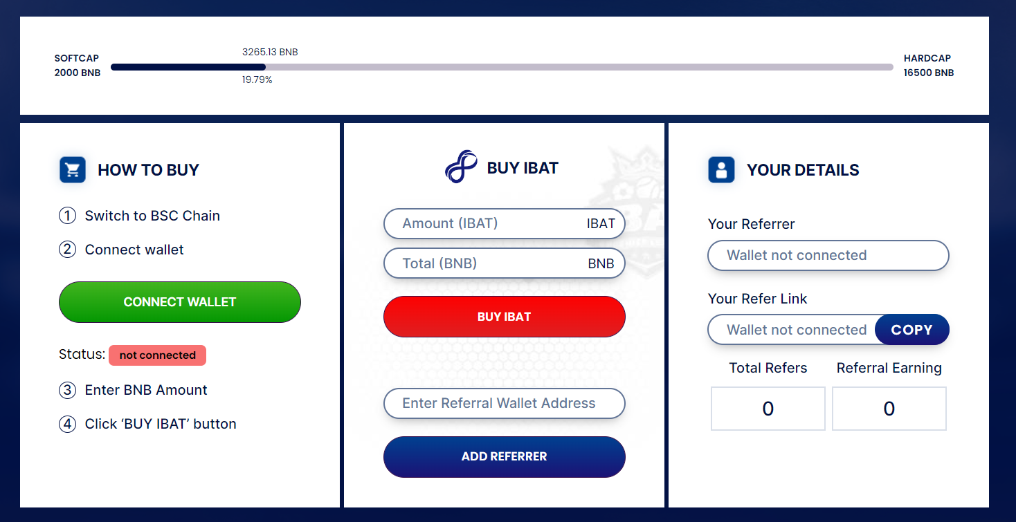 IBAT Presale