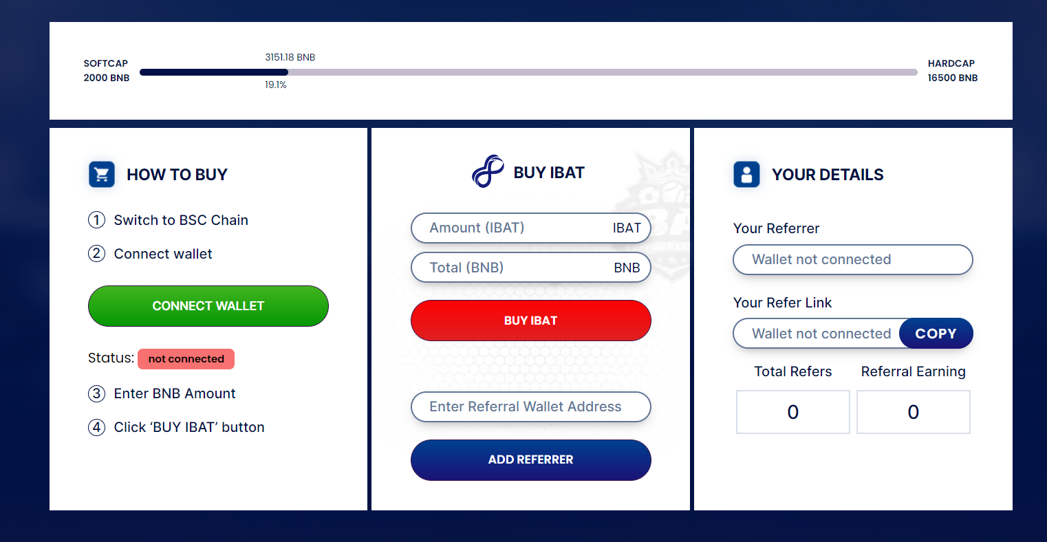 IBAT Presale