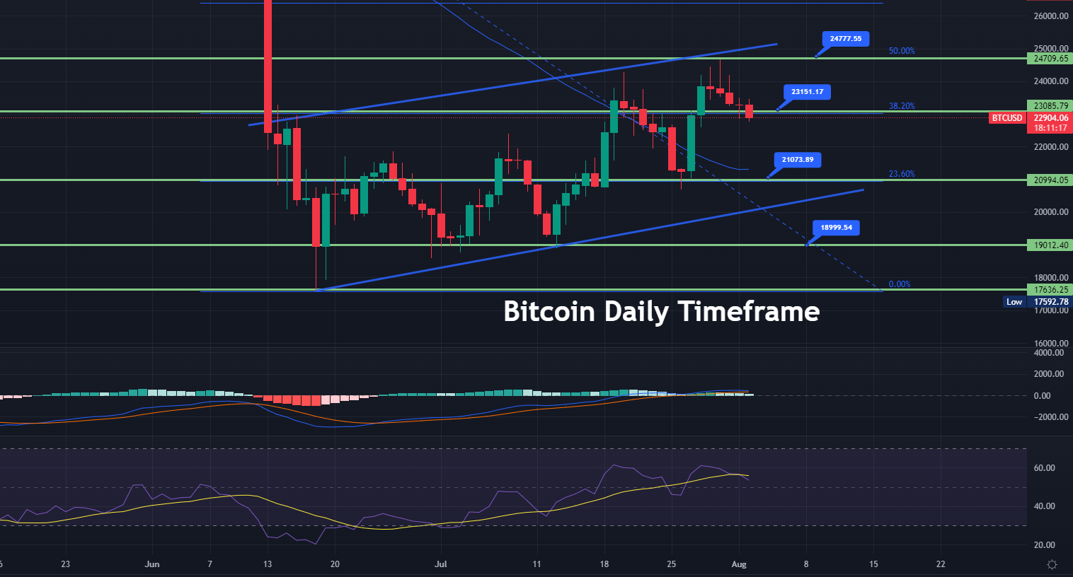 Biểu đồ giá bitcoin