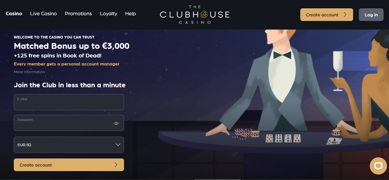 Clubhouse Casino review