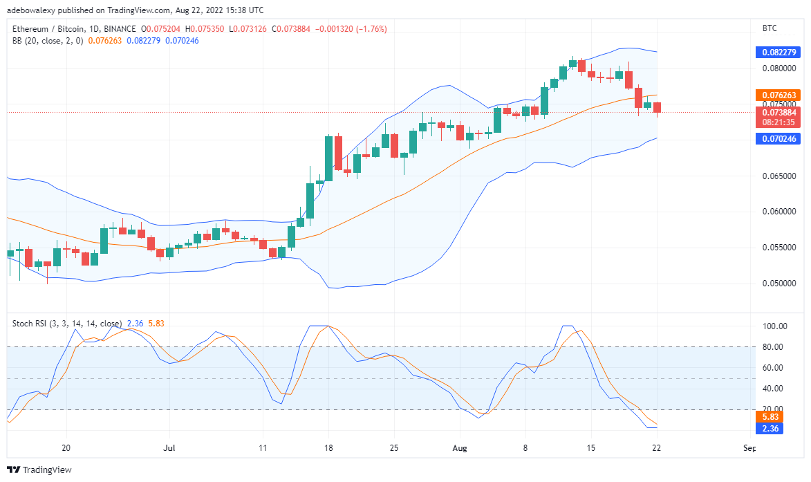 ETH Is Bearish Falls to Lower Support, the Basis of TAMA