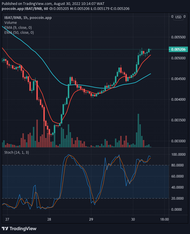 On the chart we can see that Battle Infinity's price is in an uptrend and is traded in an uptrend channel, so we have to look for resistance levels or key setups, which will enable us to enter the trade with low risk.