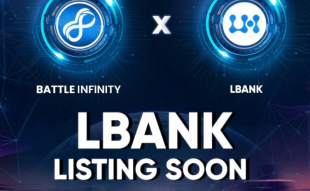 Lbank listing announcement pumps Battle Infinity by 446%
