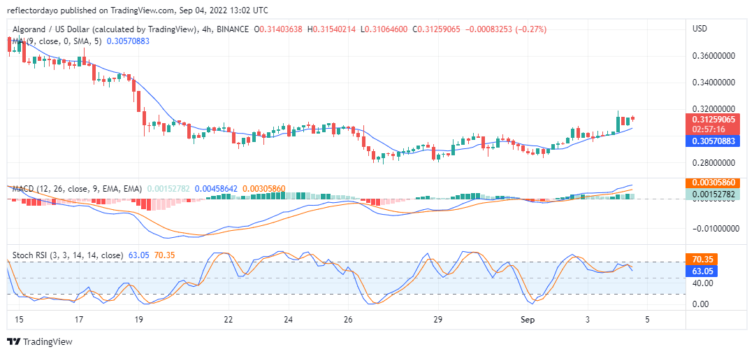 Algorand Price Analysis for 4th of September: ALGO/USD Skyrockets