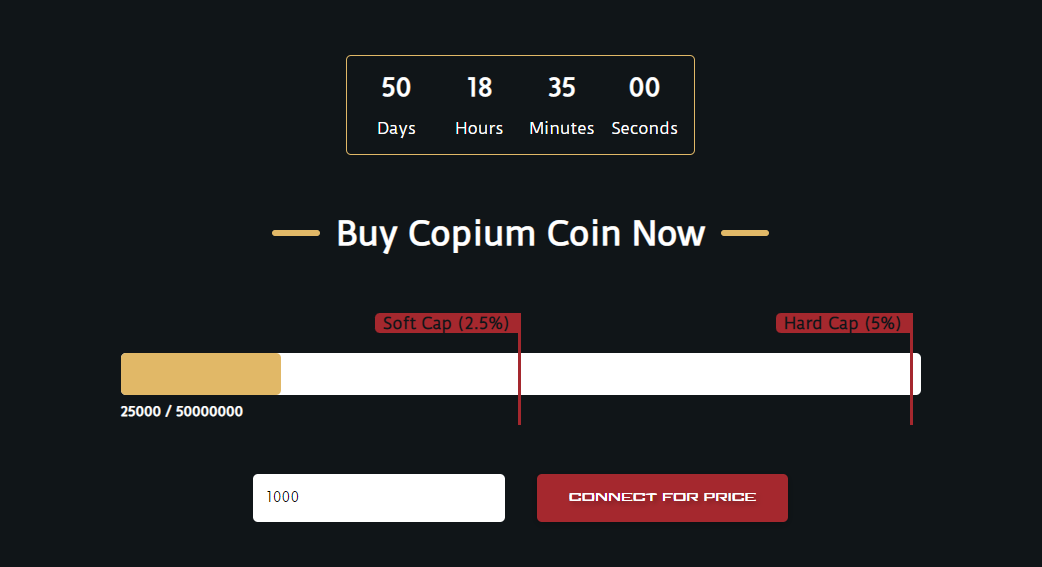 Copium Coin Presale