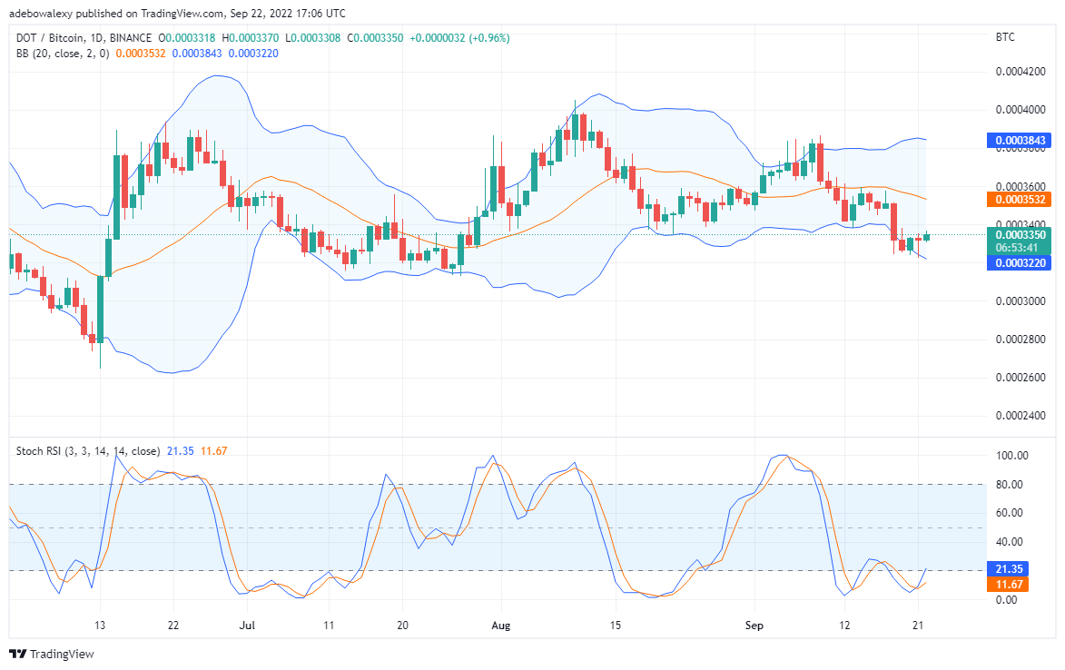 DOT ເລີ່ມຕົ້ນ retracement ມູນຄ່າທີ່ສູງຂຶ້ນ, TAMA ກໍາລັງຮ້ອນຂຶ້ນແລະຮ້ອນຂຶ້ນ