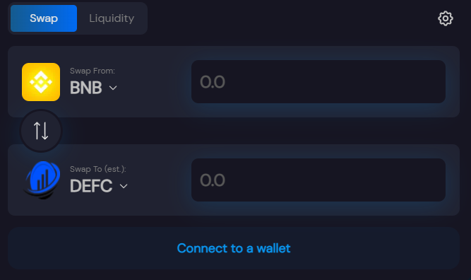 DeFi փոխանակում