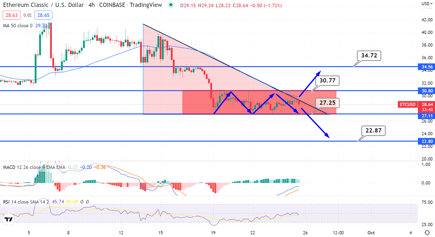 Ethereum Classic Price Chart