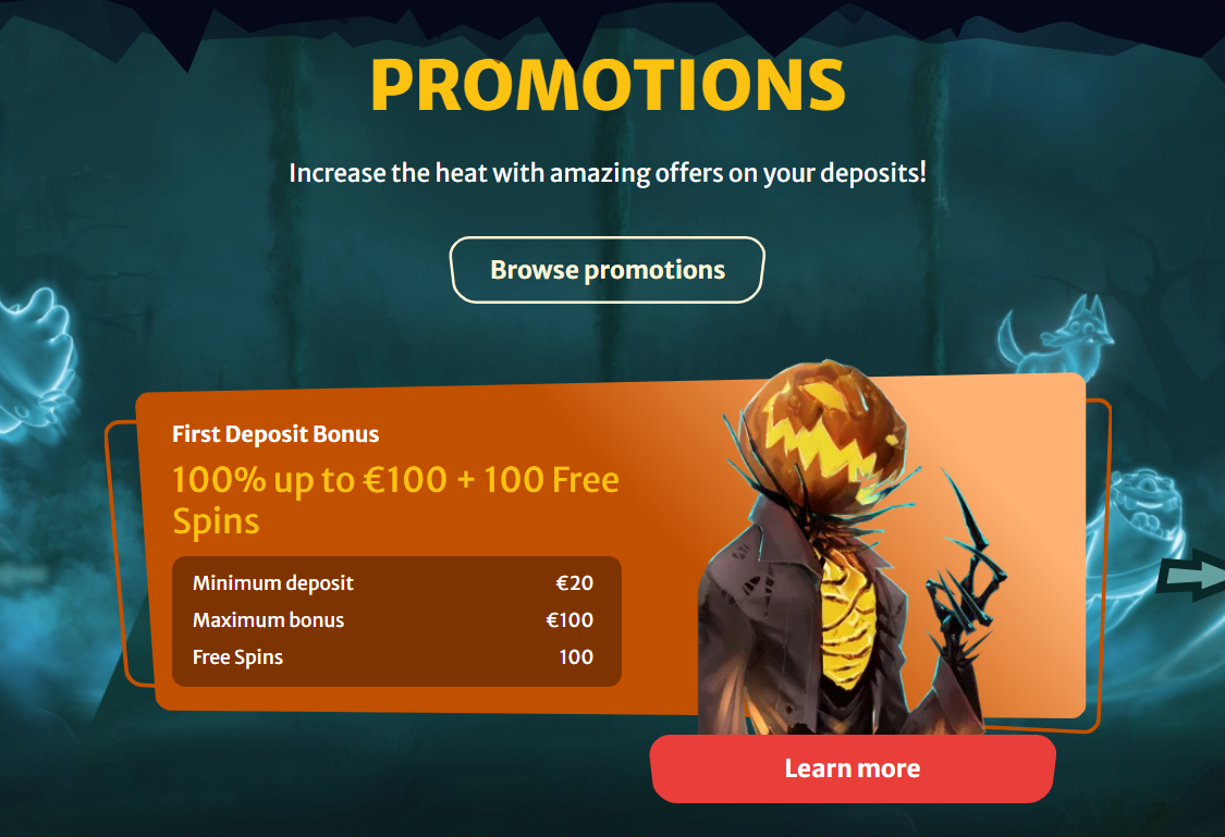 Hell Spin Promotions Bonus