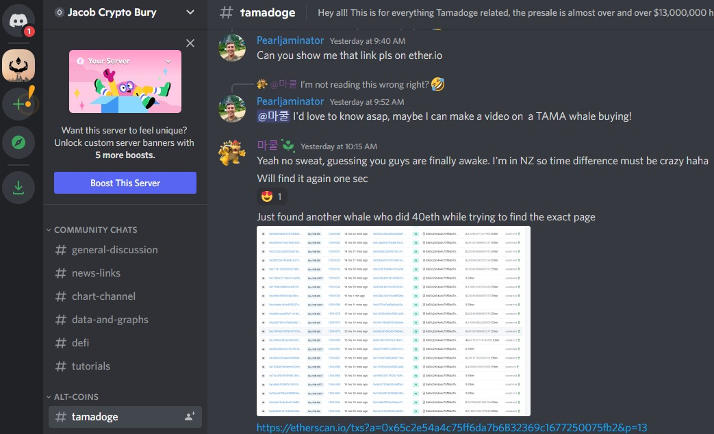 crypto community discord