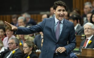 Justin Trudeau slams conservative party leader over