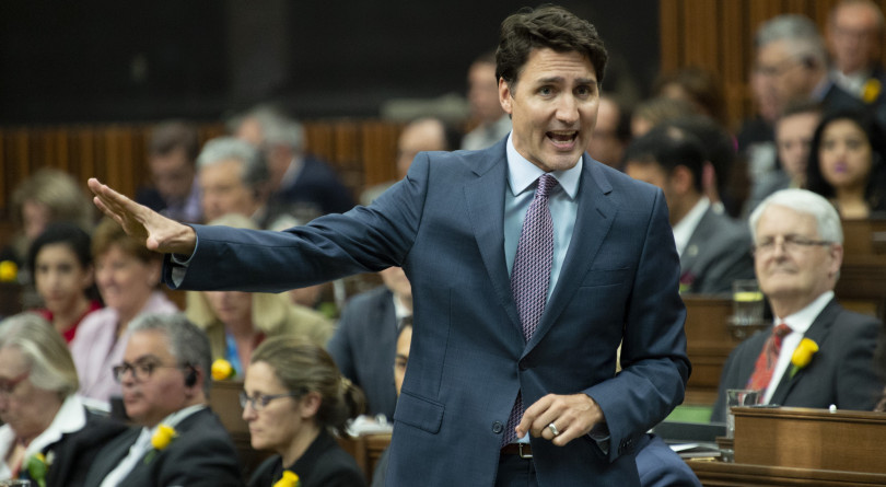 Justin Trudeau slams conservative party leader over