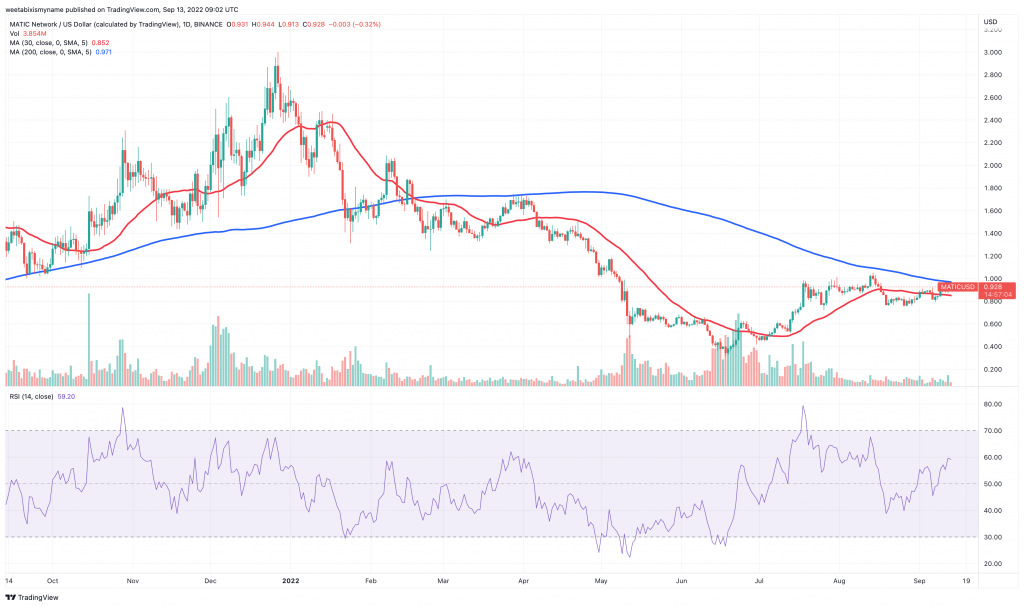 Polygon (MATIC) price chart - 5 best cryptocurrency to buy on cheap prices.