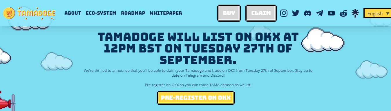 Tamadoge (TAMA) - best cryptos to buy for long-term returns