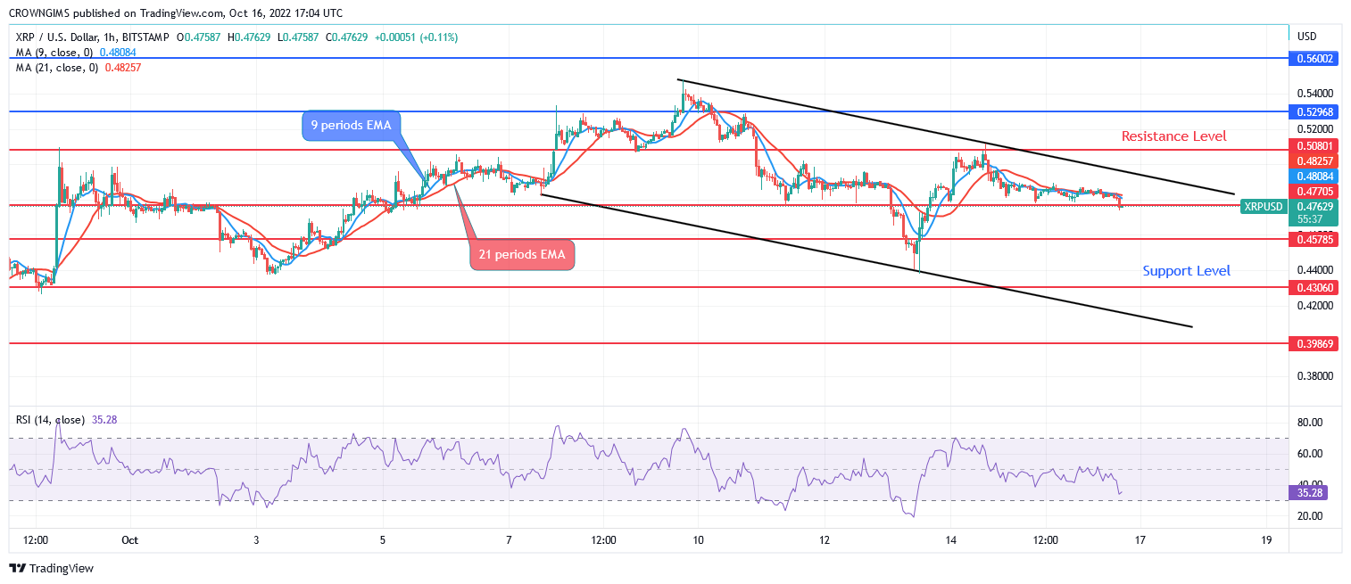 Ripple (XRPUSD) Price Prediction: Support Level of $0.43 May Be Retested